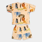 Infant Boy's Cotton Baba Suit, Beige, small image number null
