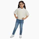 Girls' T-Shirt, White, small