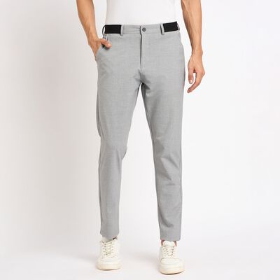 Men's Slim Fit Casual Trousers 