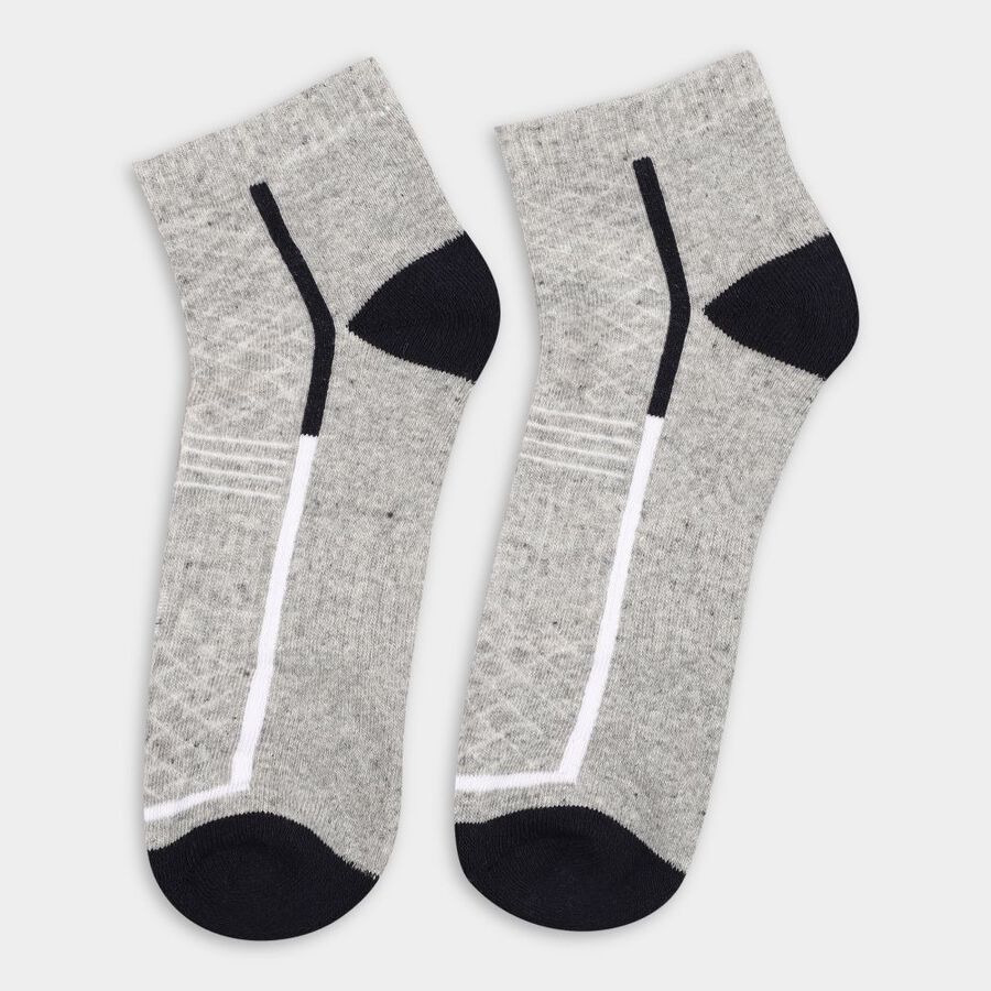 Men's Socks (Pack of 2), White, large