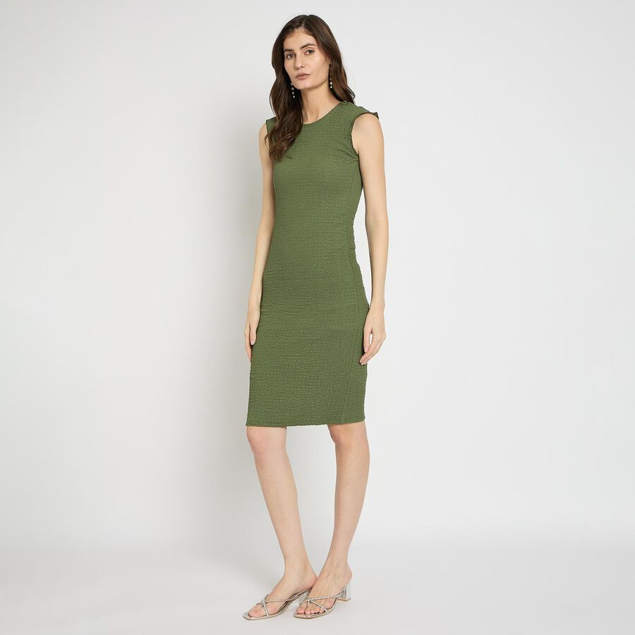 Ladies' Dress , Olive, large image number null