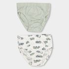 Boys' 100% Cotton Briefs , हल्का हरा, small