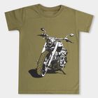 Boys' Half Sleeves T-Shirt , ओलिव, small image number null