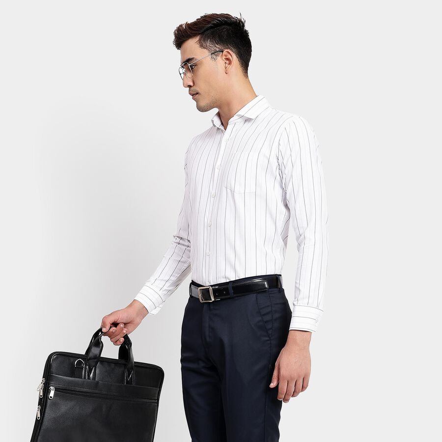 Men's Formal Shirt, Off White, large image number null