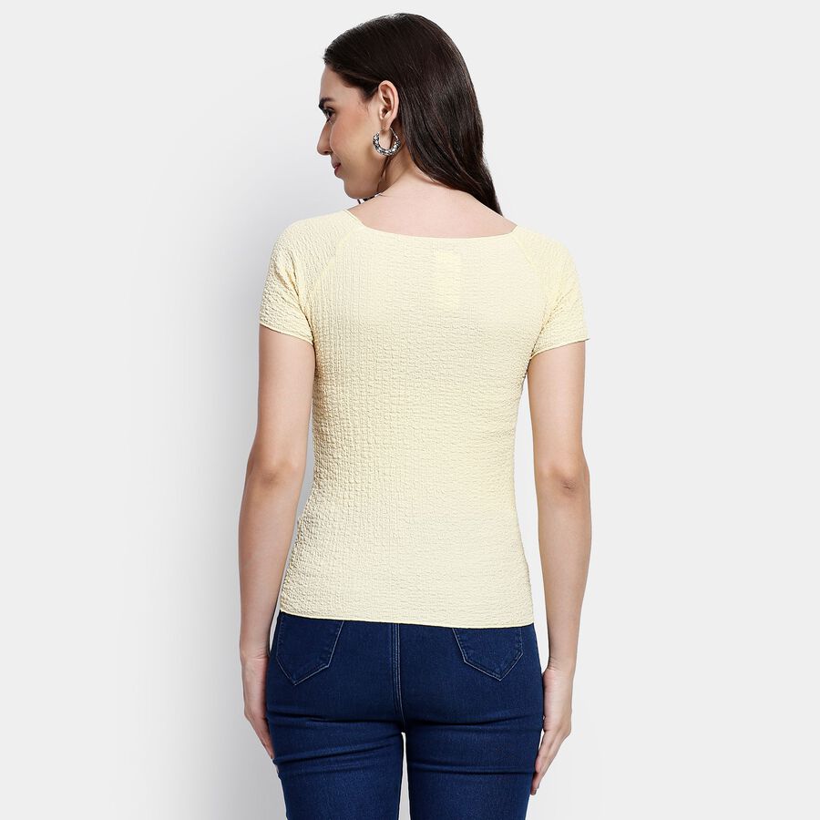 Ladies' Top, पीला, large image number null