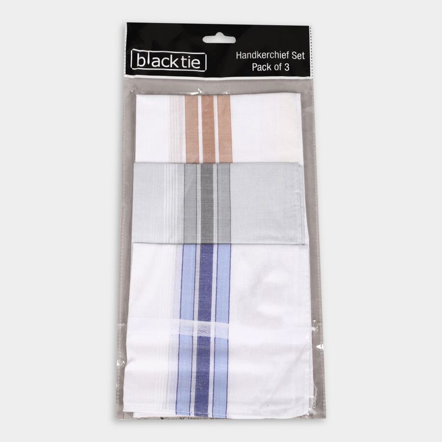 Men's Hanky, Beige, large