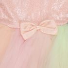 Girls' Frock , हल्का गुलाबी, small image number null