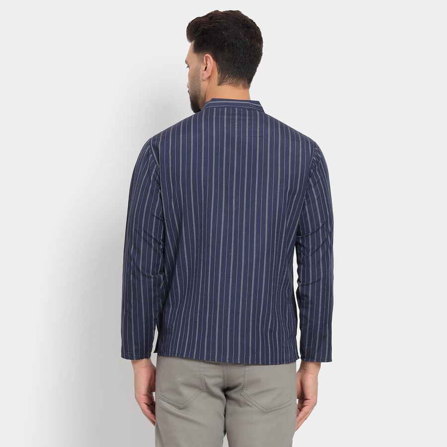 Men's Kurta , Navy Blue, large image number null