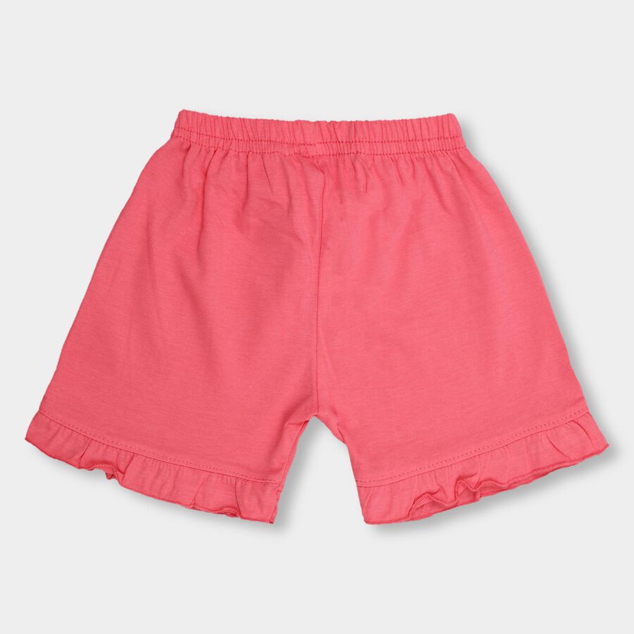 Infants' 100% Cotton Half Pant , Pink, large