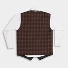Boys' 100% Cotton Casual Shirt , Brown, small image number null