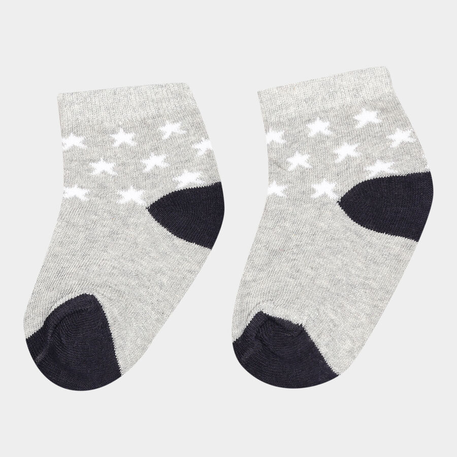 Girls Ankle Length Socks, Pink, large image number null