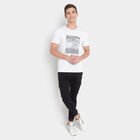 Round Neck Slim Fit T-shirt, Melange Light Grey, small image number null
