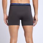 Men's 100% Cotton Trunks, गहरा ग्रे, small image number null