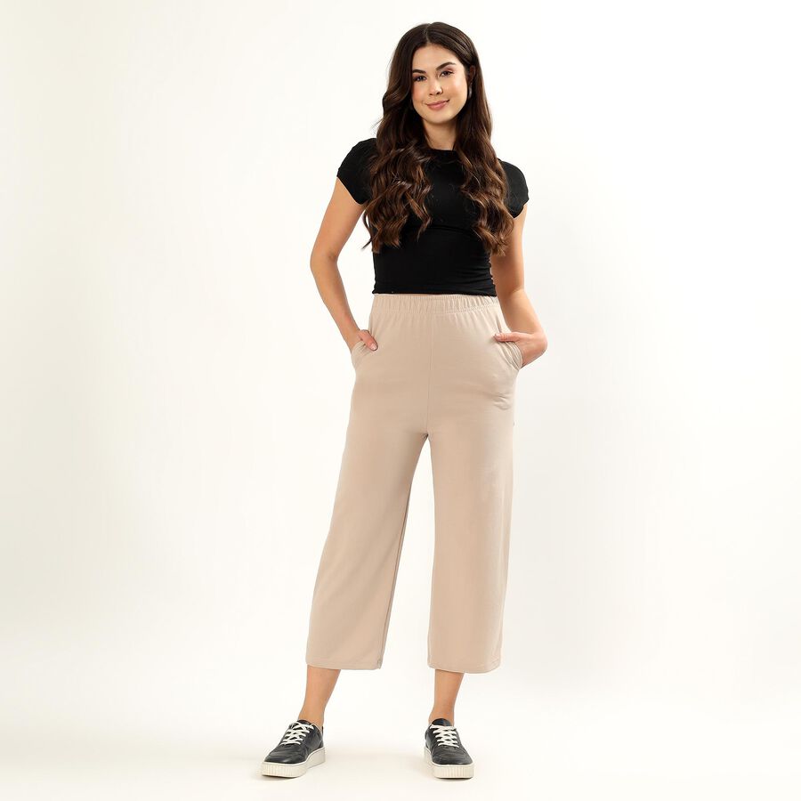 Ladies' Track Pants, Beige, large