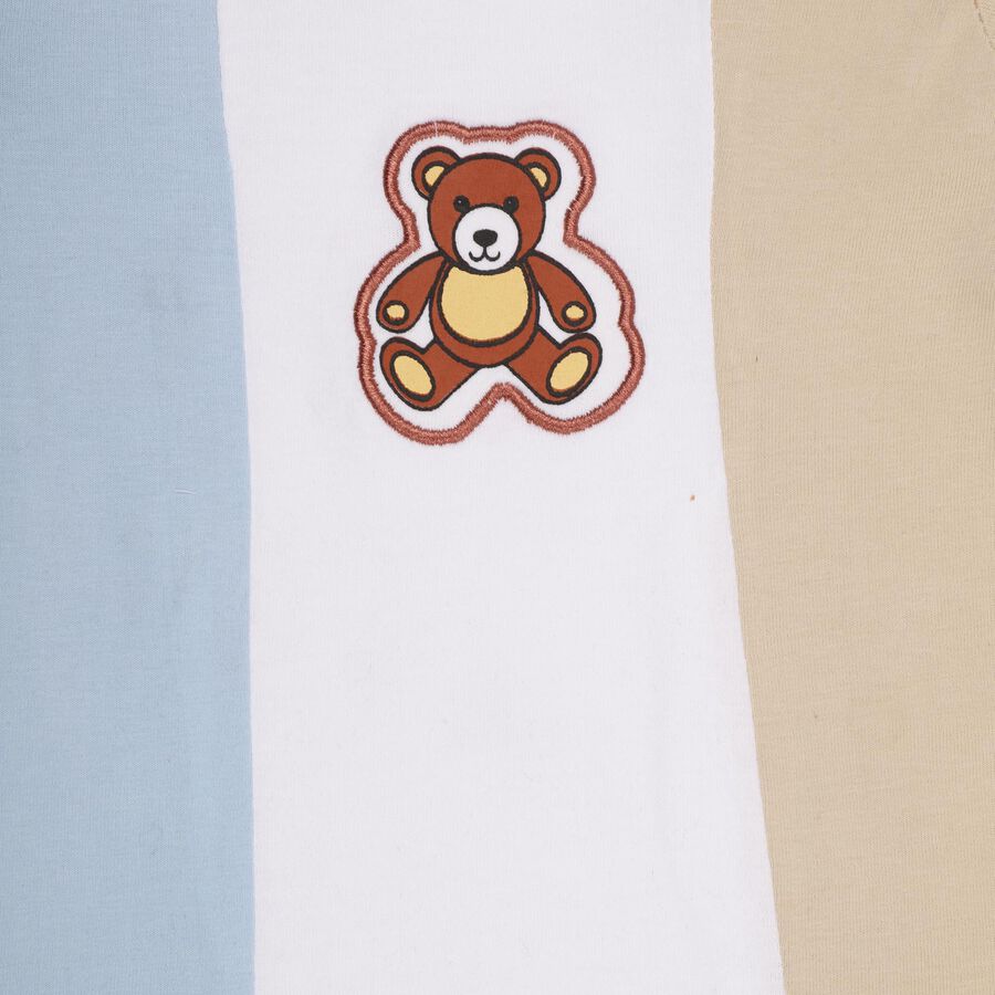 Infant Boys' 100% Cotton Baba Suit , गहरा पीला, large image number null