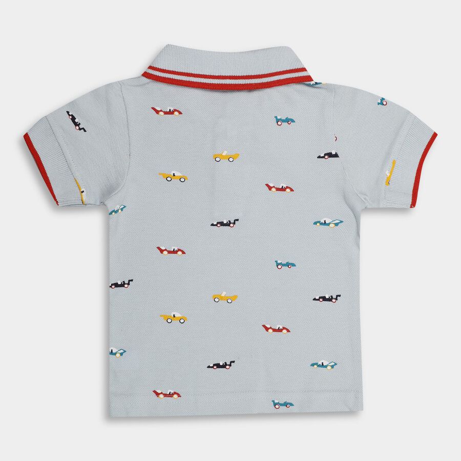 Infants' 100% Cotton T-Shirt, Light Blue, large image number null