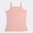 Girls' 100% Cotton Vest (Pack of 2), White, small image number null