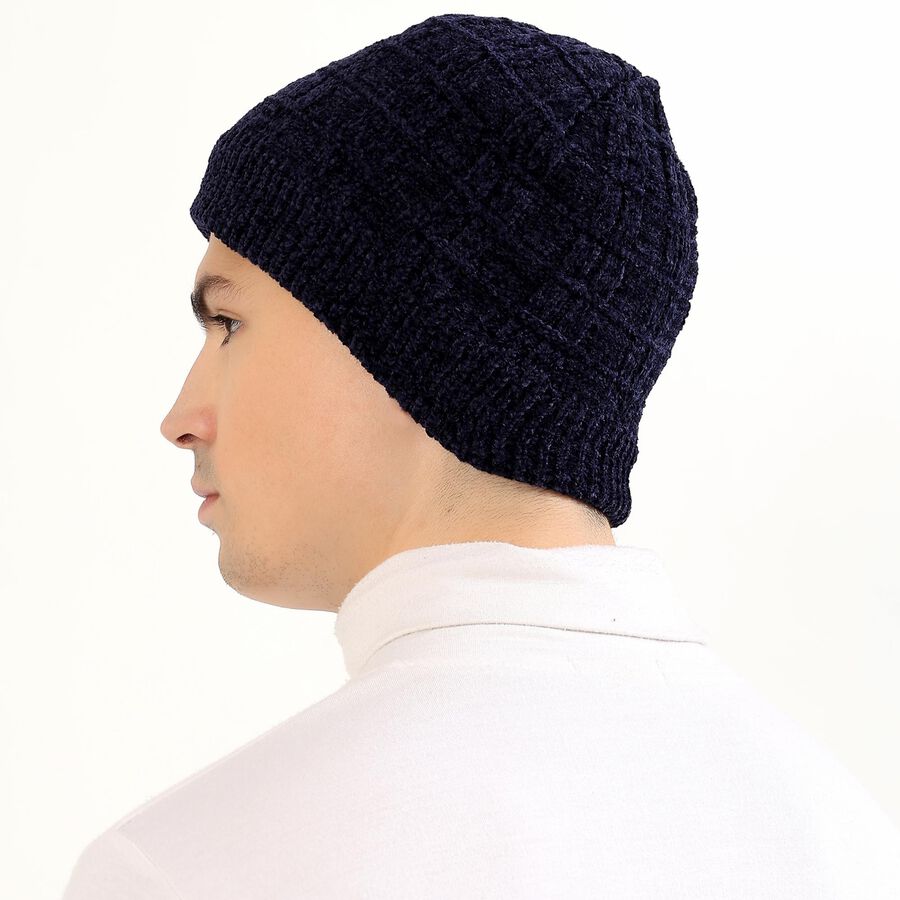 Men's Cap, गहरा नीला, large