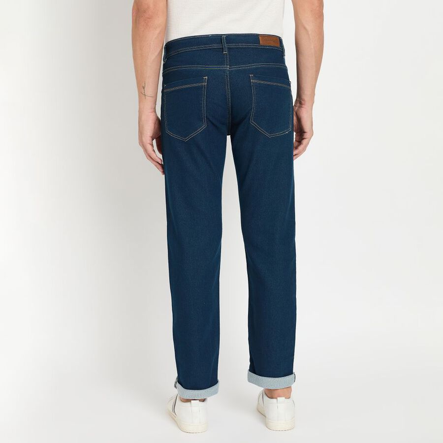Men's Slim Fit Jeans, Dark Blue, large image number null