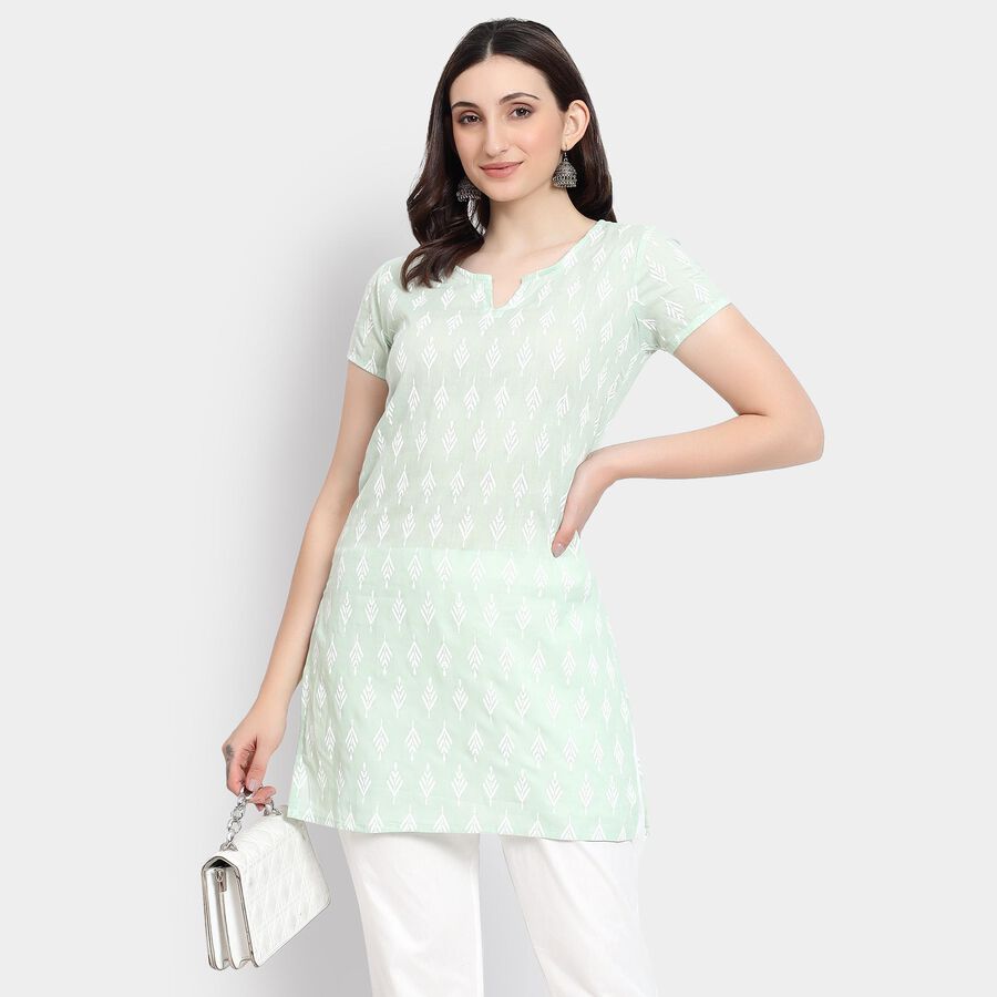 Ladies' Kurta , हल्का हरा, large image number null