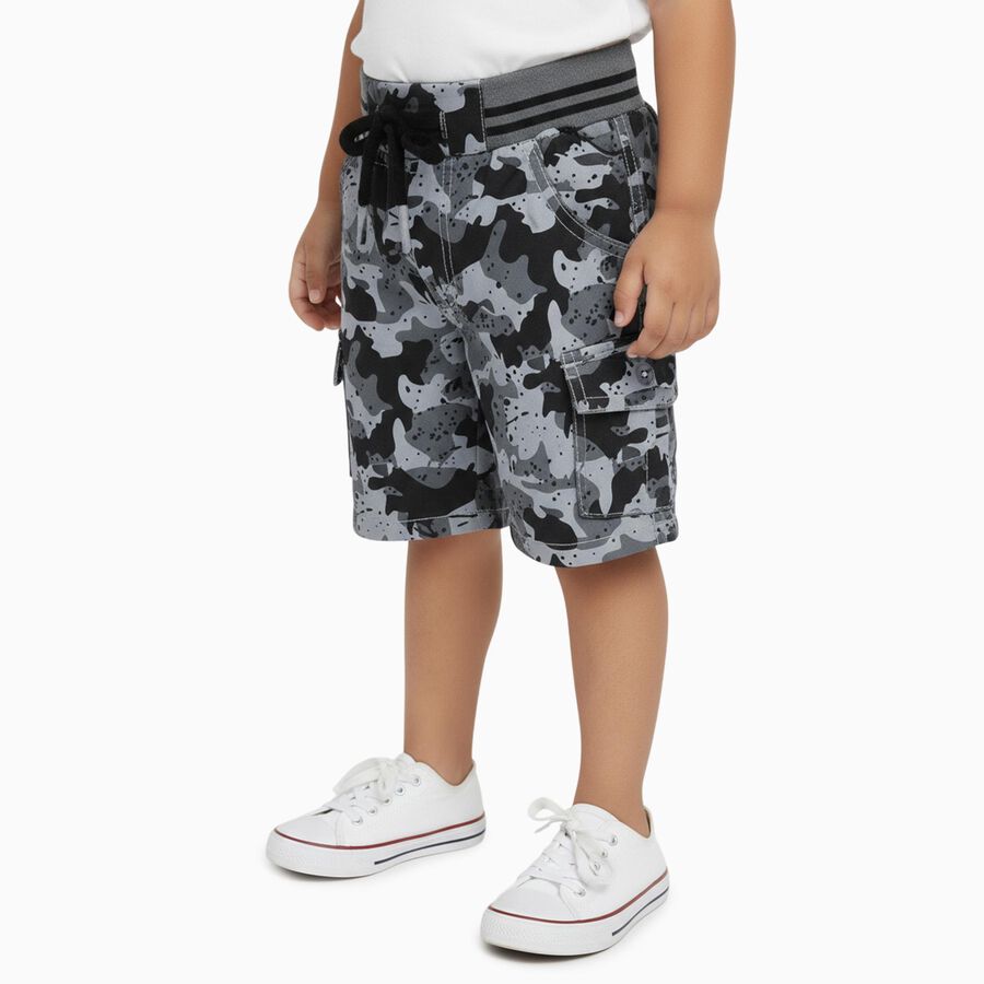 Boys' Bermuda, हल्का ग्रे, large