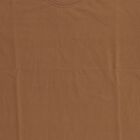Boys Warm Brown Round Neck Casual Half Sleeve T-Shirt, Brown, small image number null