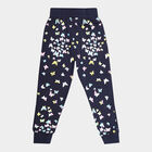 Girls All Over Print Pyjama, Navy Blue, small image number null