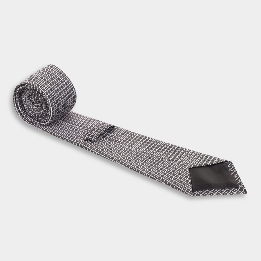 Men's Tie, Light Grey, large image number null