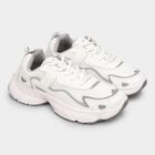 Ladies' Lace-Up Shoes, White, small image number null