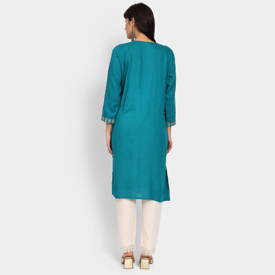 Ladies' Kurta , Dark Green, large image number null