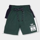 Boys' Bermudas, गहरा हरा, small image number null