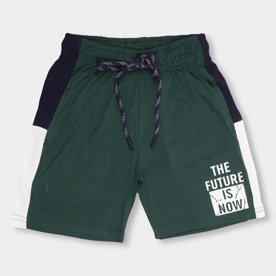 Boys' Bermudas, गहरा हरा, large image number null