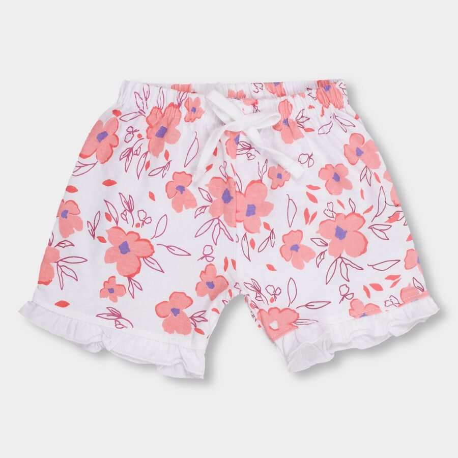 Infants' 100% Cotton Half Pant , Pink, large