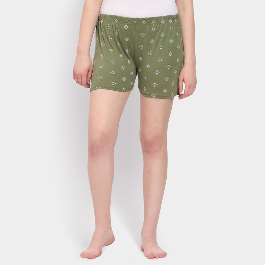 Ladies' Shorts, हल्का हरा, large