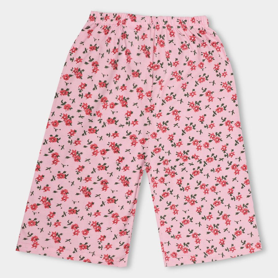 Girls' Pull Ups Capri , Light Pink, large image number null