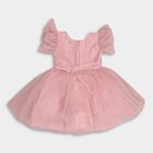 Girls' Frock, Pink, small image number null