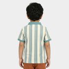 Boys Light Blue Polo Neck Casual T-Shirt, Light Blue, small