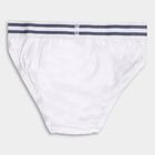 Boys' Cotton Brief, White, small image number null