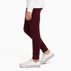Girls' Thermal Lower, वाइन, small image number null