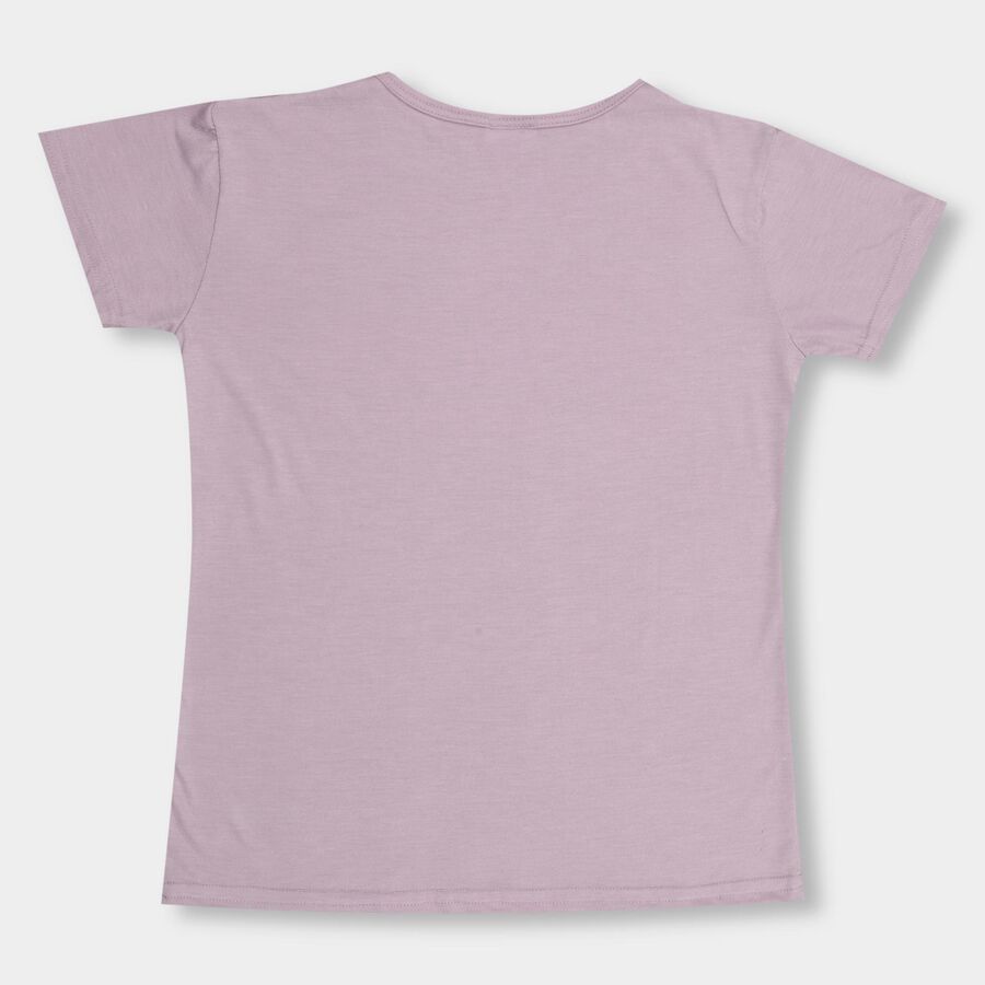 Girls' T-Shirt , Lilac, large