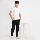 Men's 100% Cotton Skinny Jeans , Black, small image number null