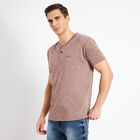 सॉलिड हेनले टी-शर्ट, चारकोल, small image number null