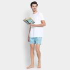 Men's 100% Cotton Boxers , Light Blue, small image number null