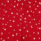 Girls Fuchsia Straight Fit Moon and Star Printed Cotton Pyjama, रानी (फ्यूशिया), small