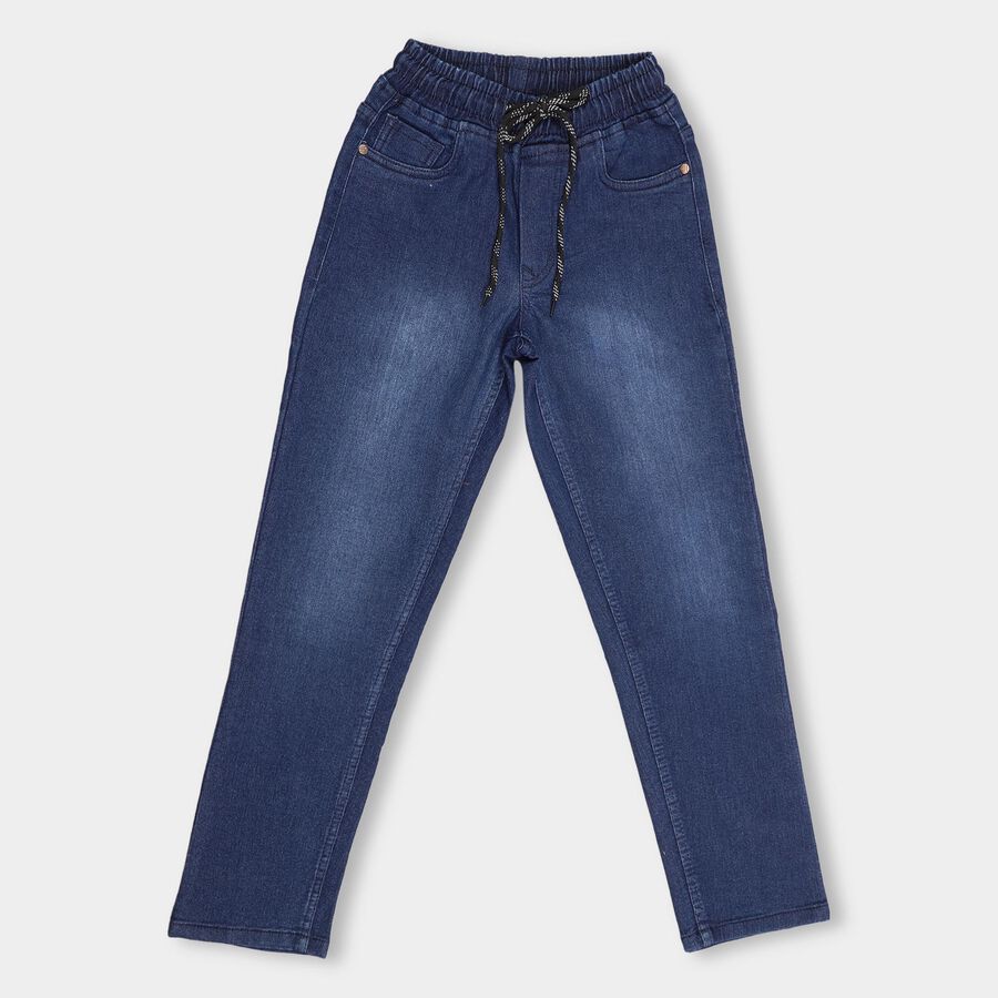 Boys' Jeans, Dark Blue, large image number null