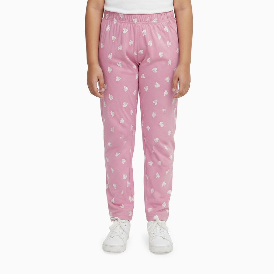 Girls' Pyjama, गुलाबी, large image number null