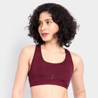 Ladies' Skinny Sports Bra, Wine, small image number null