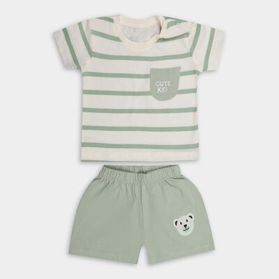 Infant Boys' 100% Cotton Baba Suit 
