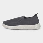 Men's Muted Charcoal Grey Slip-On Casual Shoes, ग्रे, small
