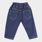 Infants Basic Wash Elasticated Jeans, Mid Blue, small image number null